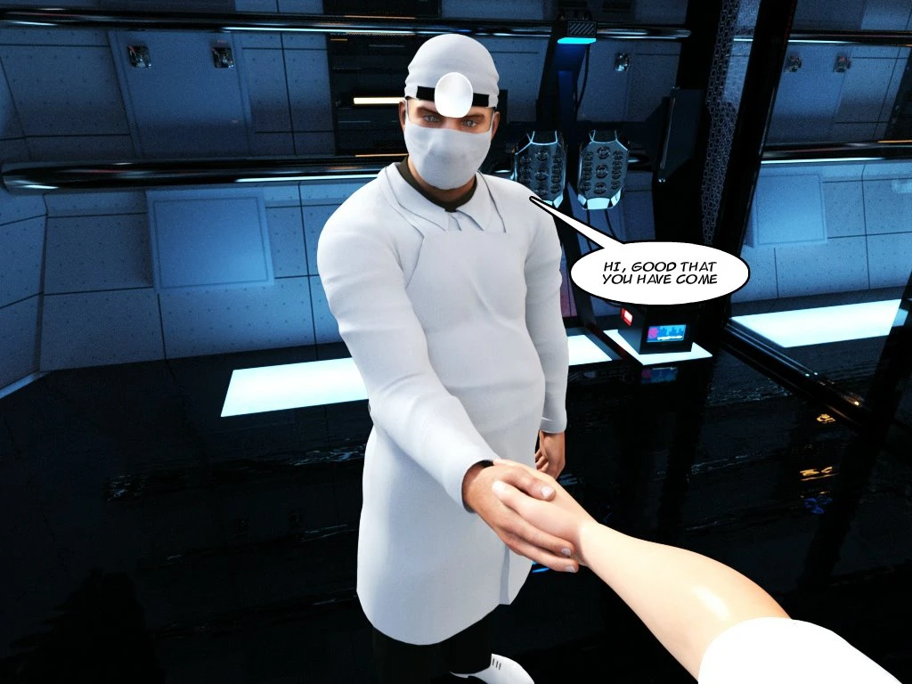 Robots Touch porn comic picture 3