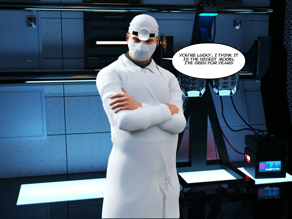 Robots Touch porn comic picture 5