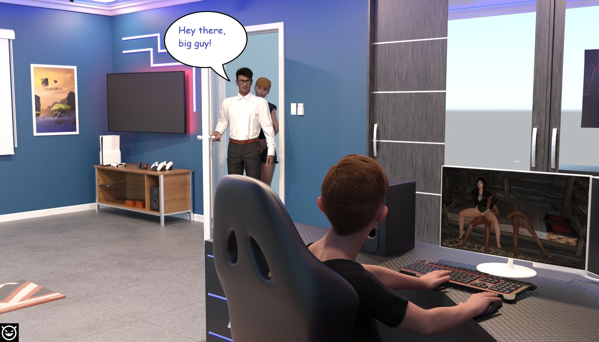 Rogy3d - The Visit 4 - Ongoing porn comic picture 12