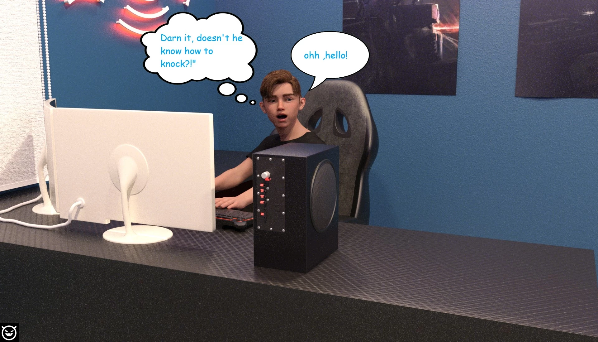 Rogy3d - The Visit 4 - Ongoing porn comic picture 13