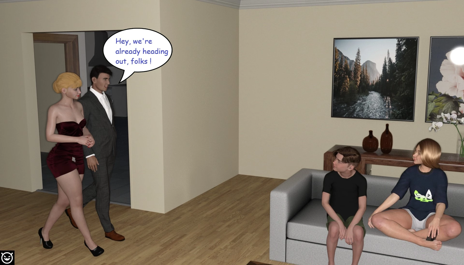 Rogy3d - The Visit 4 - Ongoing porn comic picture 25