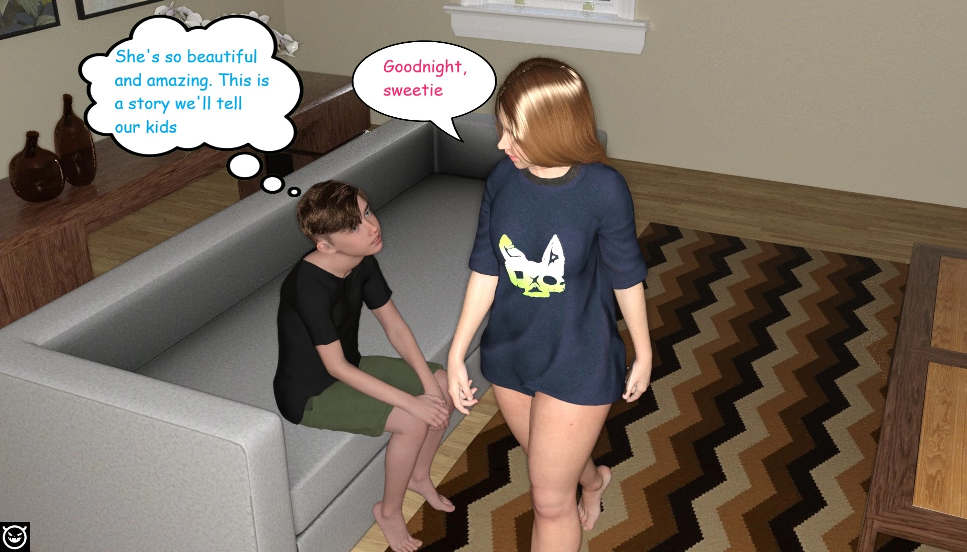 Rogy3d - The Visit 4 - Ongoing porn comic picture 47