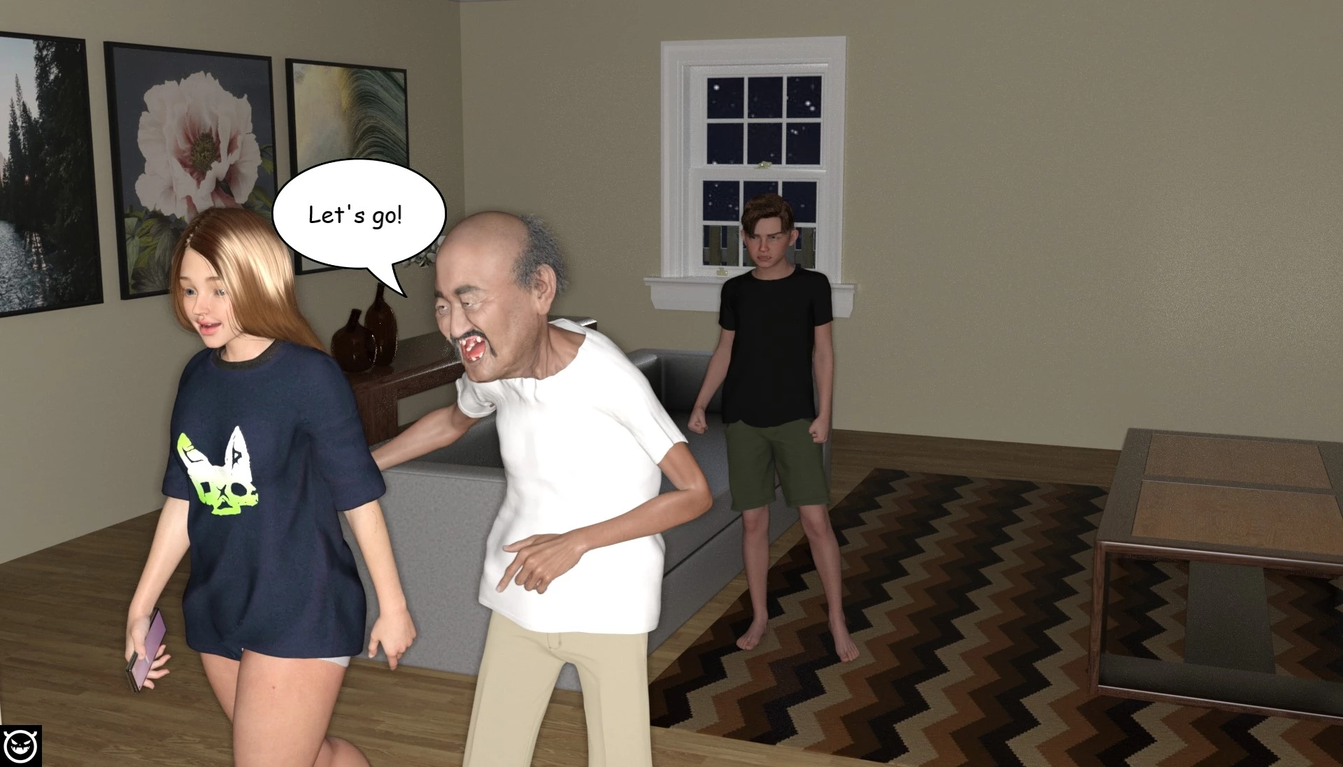 Rogy3d - The Visit 4 - Ongoing porn comic picture 54