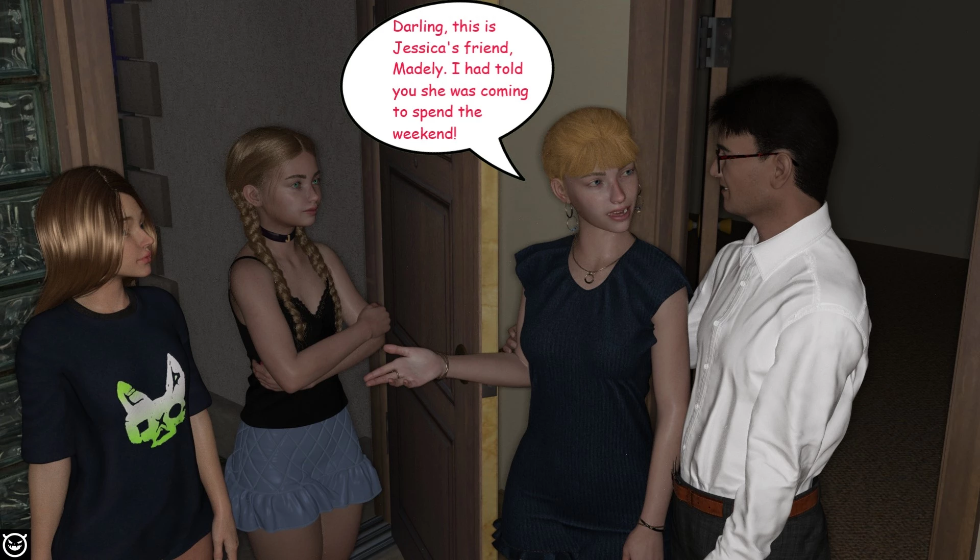 Rogy3d - The Visit 4 - Ongoing porn comic picture 7