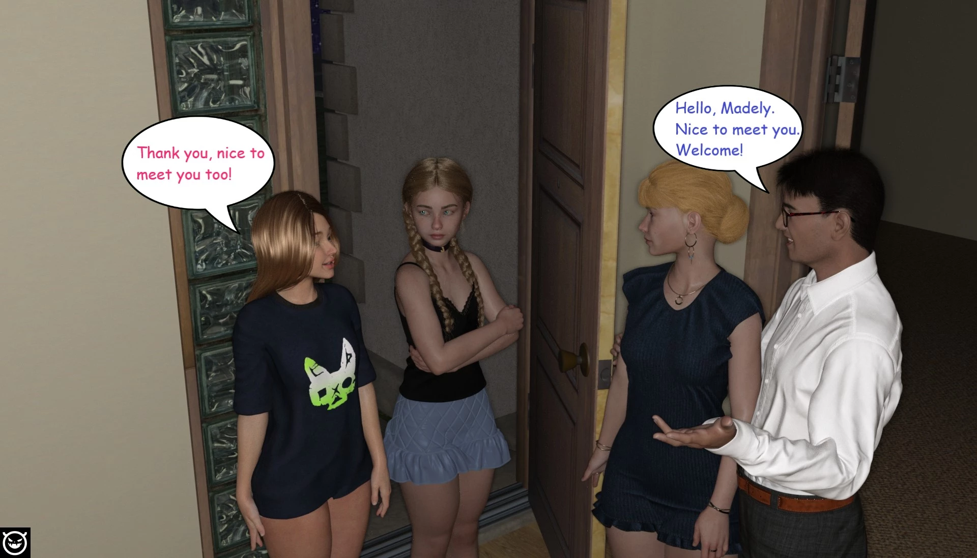 Rogy3d - The Visit 4 - Ongoing porn comic picture 8