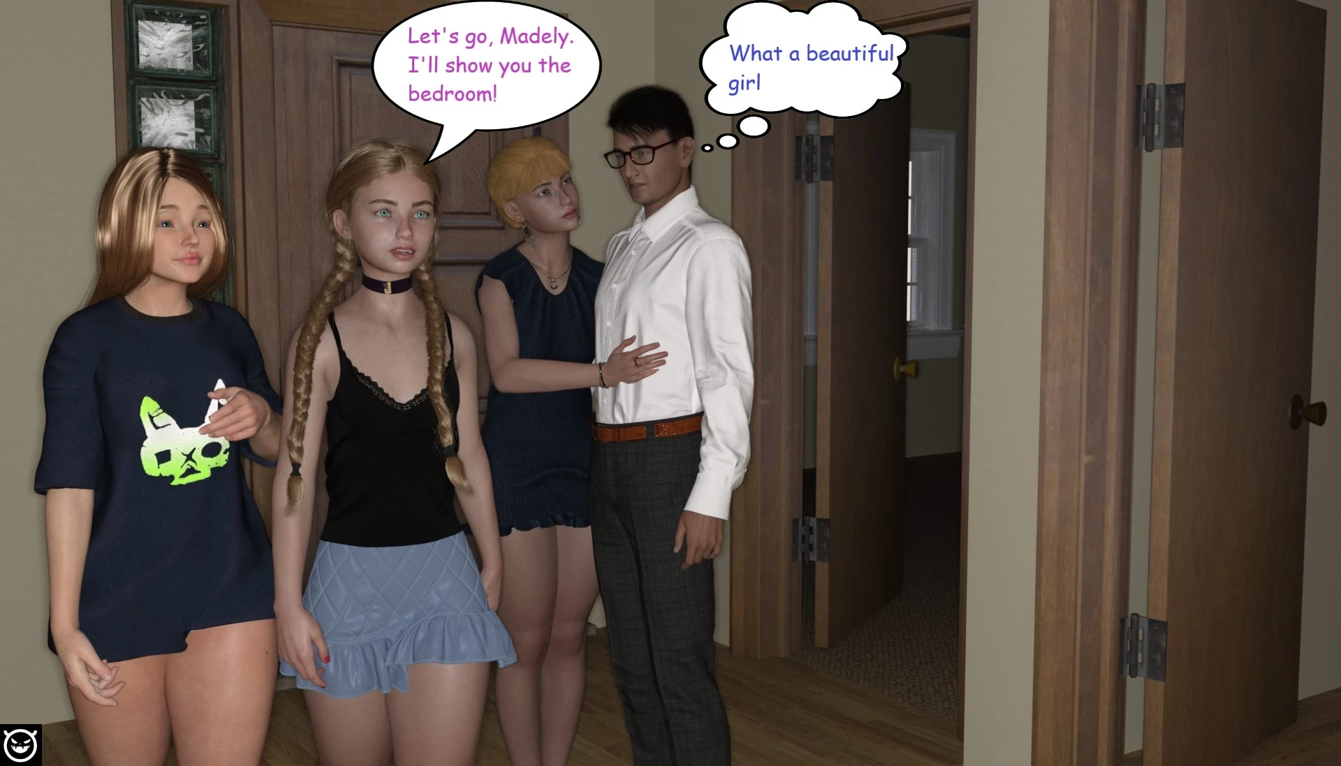 Rogy3d - The Visit 4 - Ongoing porn comic picture 9
