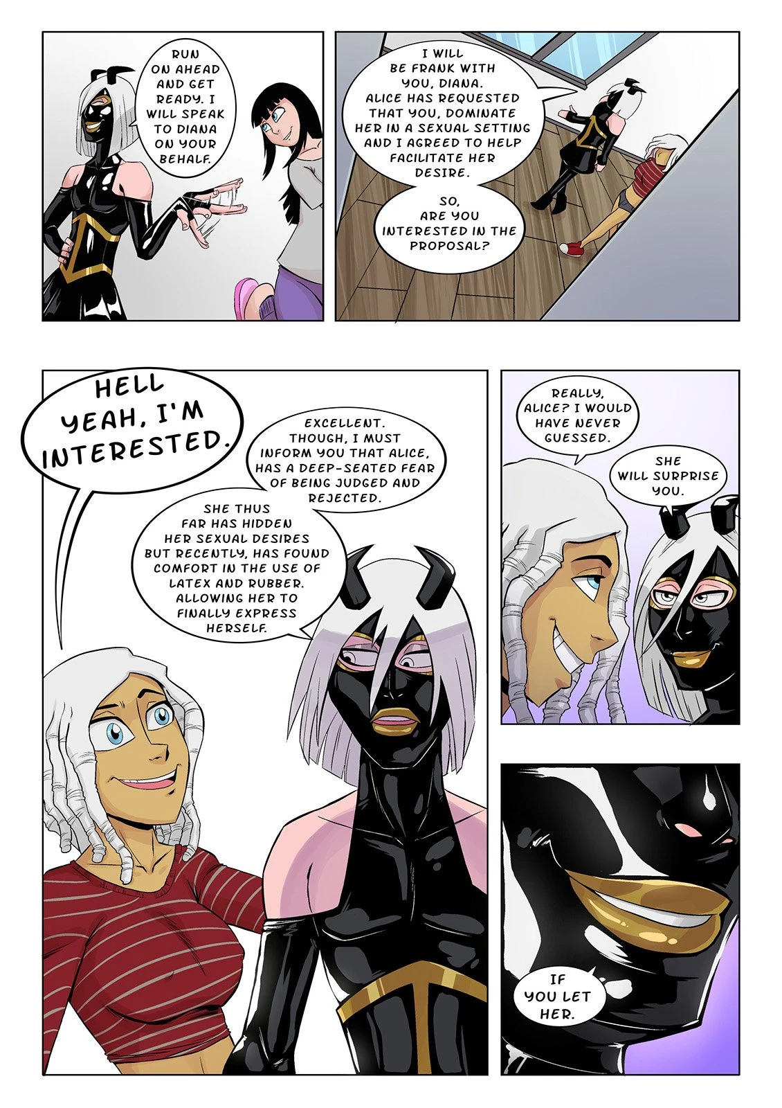 Role Reversal 03 porn comic picture 8