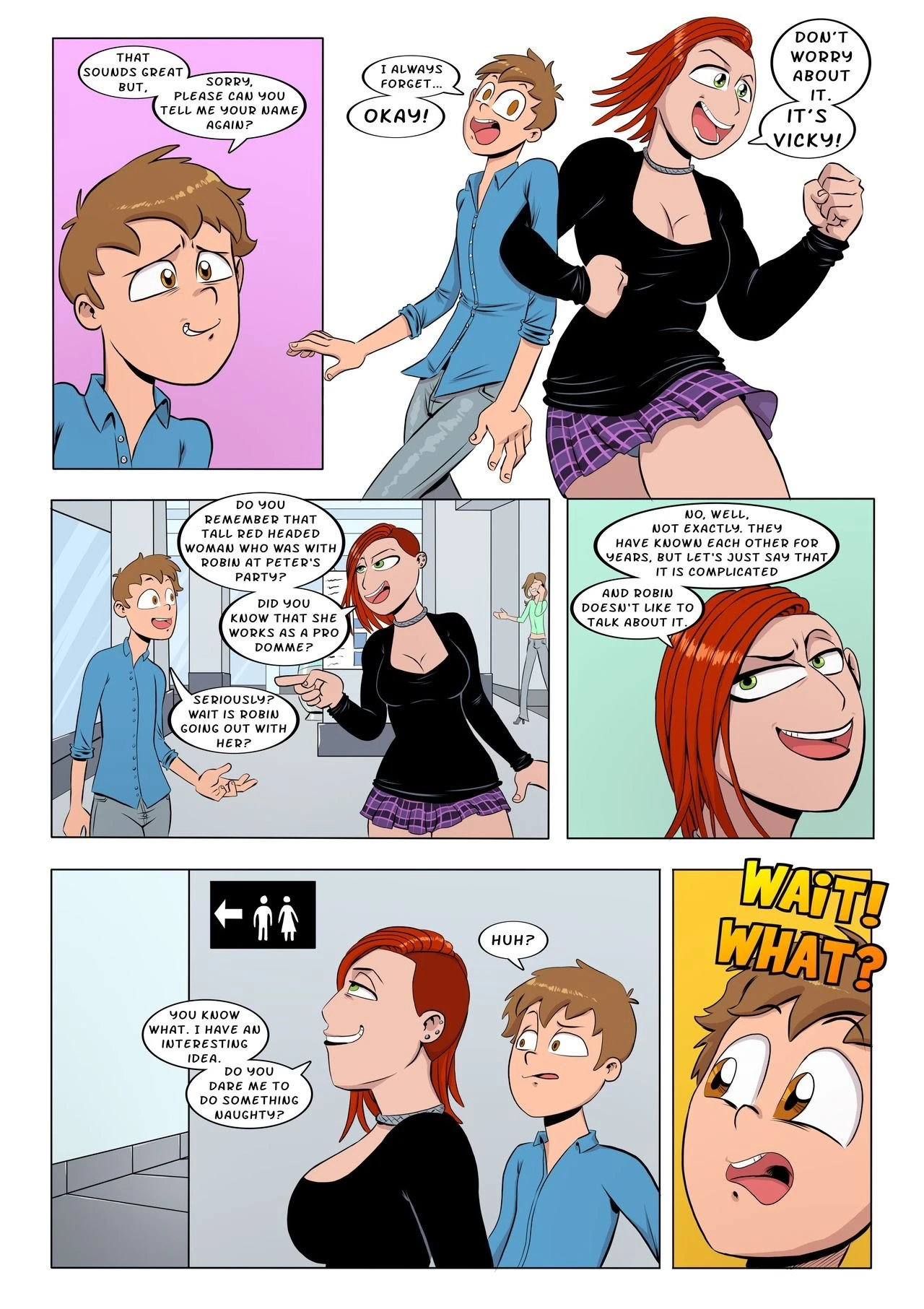 Role Reversal porn comic picture 2