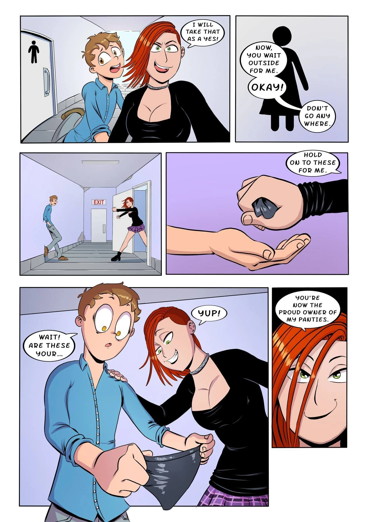 Role Reversal porn comic picture 3