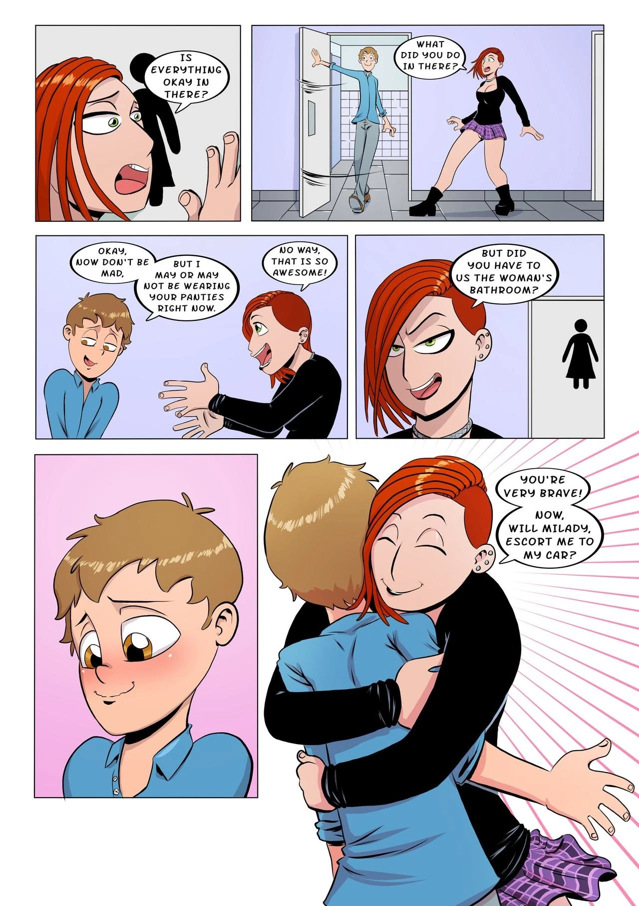 Role Reversal porn comic picture 5