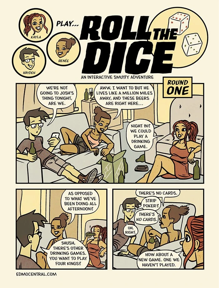 Roll The Dice porn comic picture 1