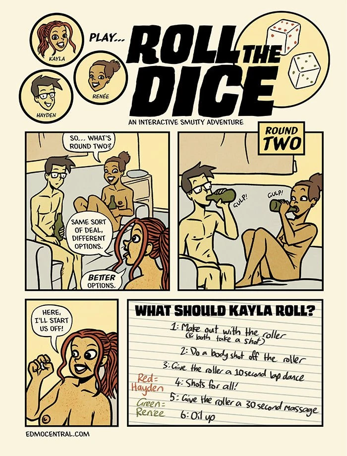 Roll The Dice porn comic picture 12