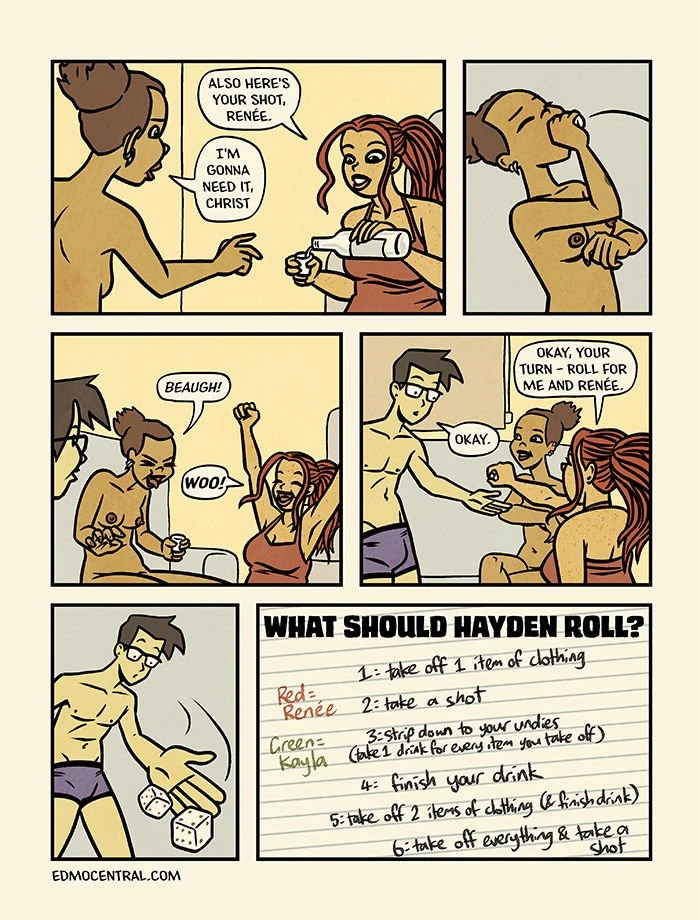 Roll The Dice porn comic picture 6