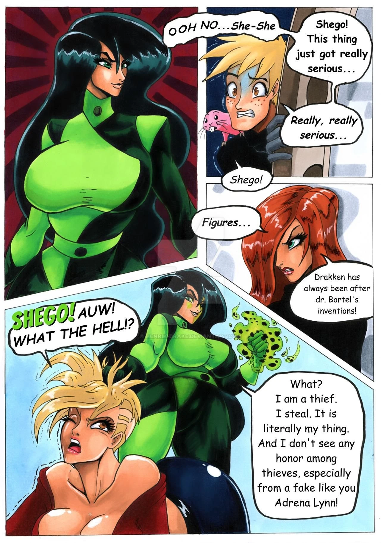 Ron Stoppable and His New Pets porn comic picture 12