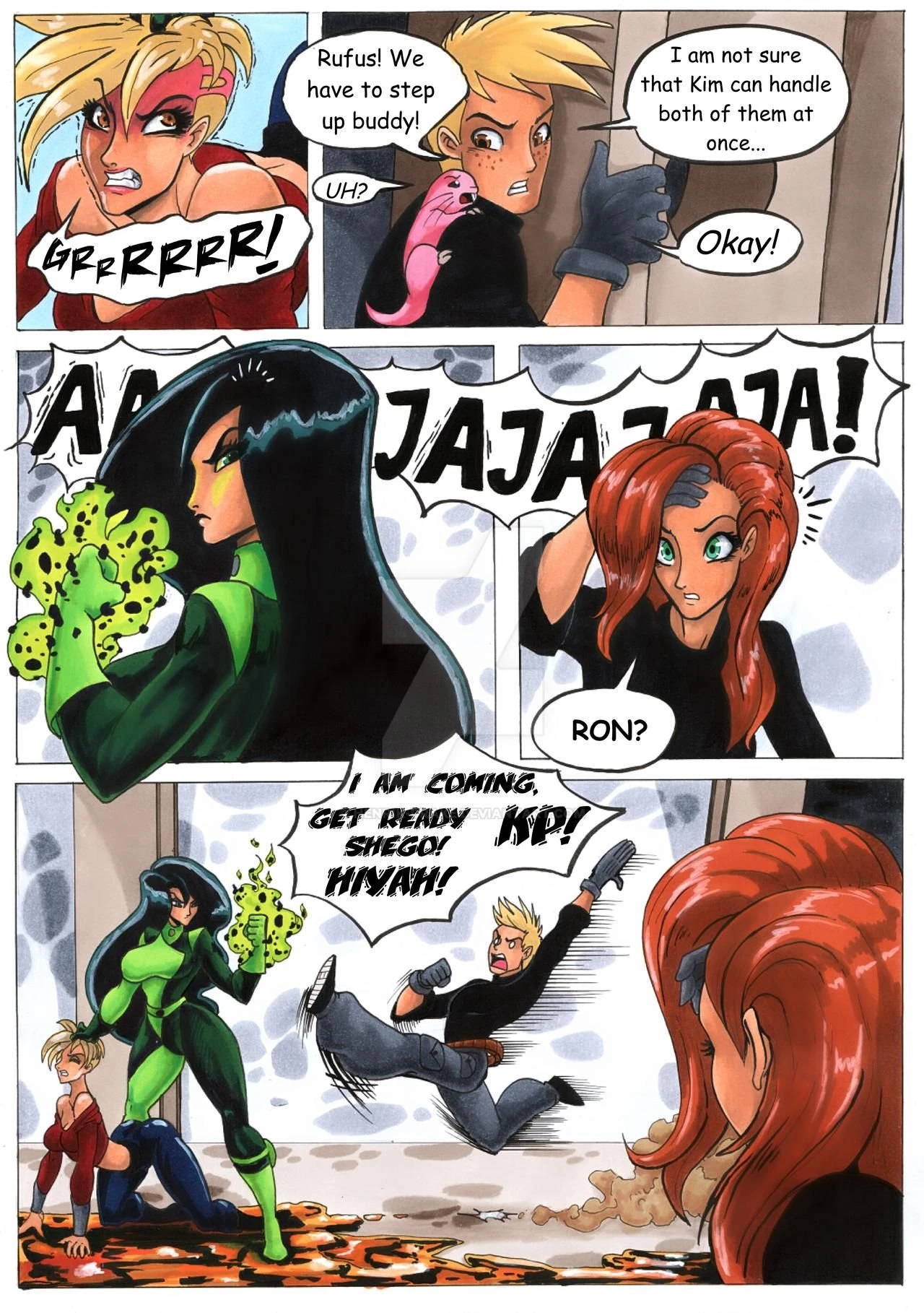 Ron Stoppable and His New Pets porn comic picture 13