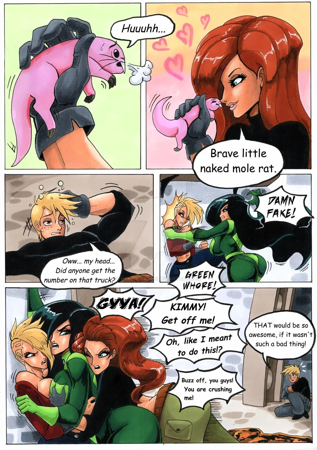 Ron Stoppable and His New Pets porn comic picture 17