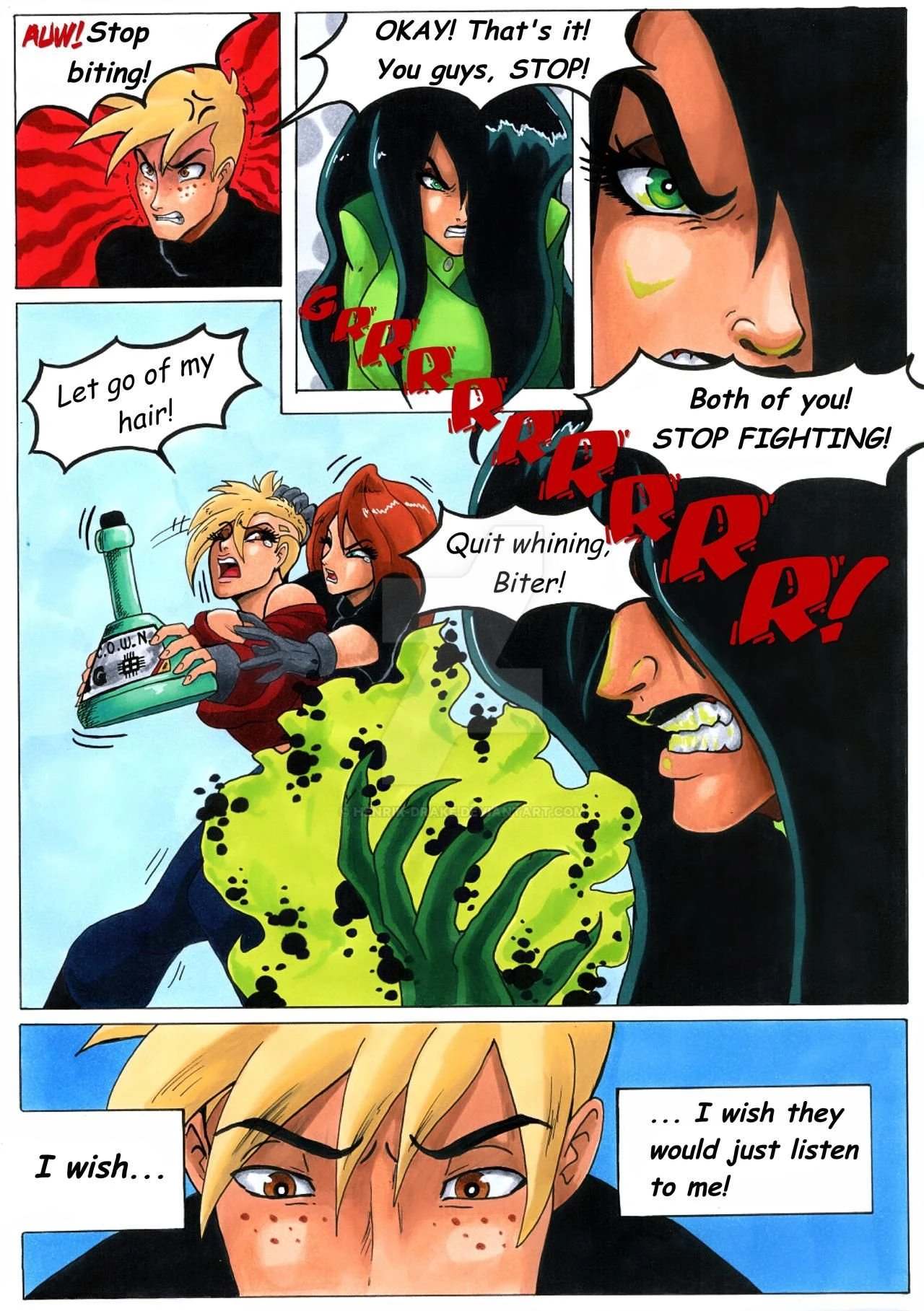 Ron Stoppable and His New Pets porn comic picture 20