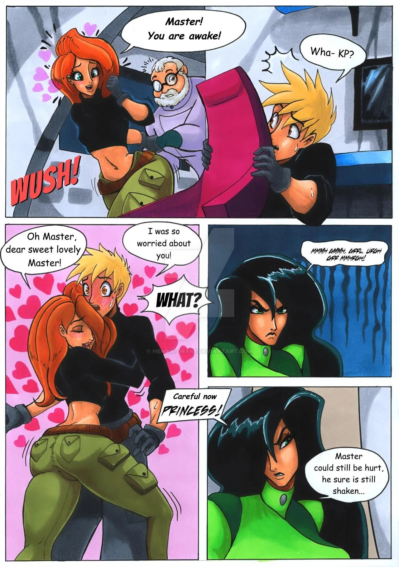 Ron Stoppable and His New Pets porn comic picture 26