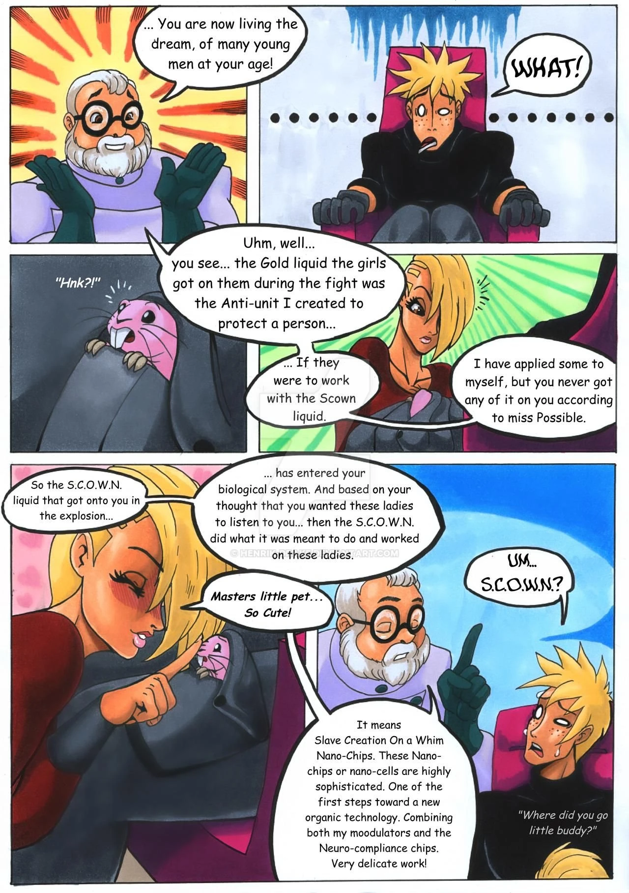 Ron Stoppable and His New Pets porn comic picture 29