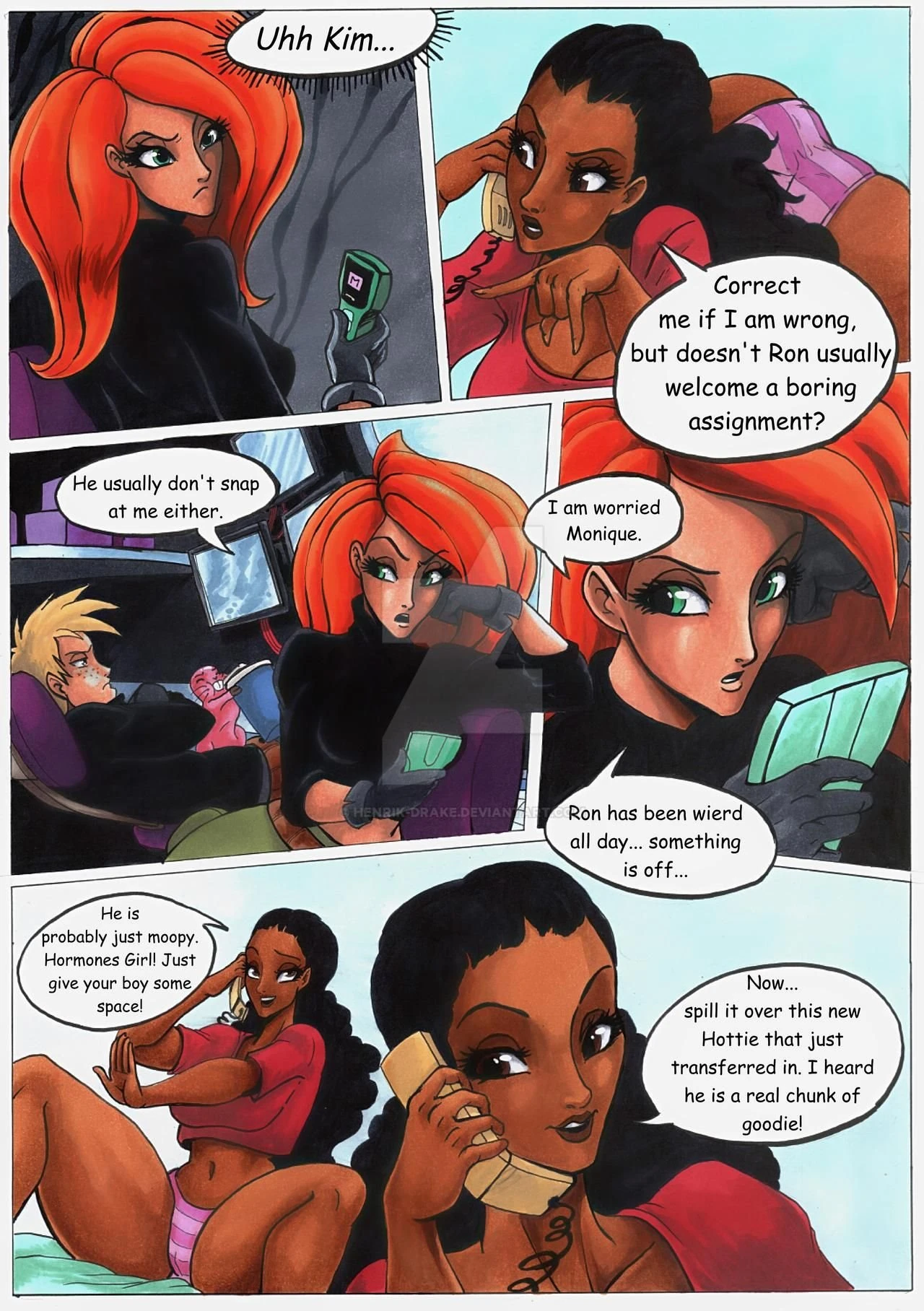 Ron Stoppable and His New Pets porn comic picture 3