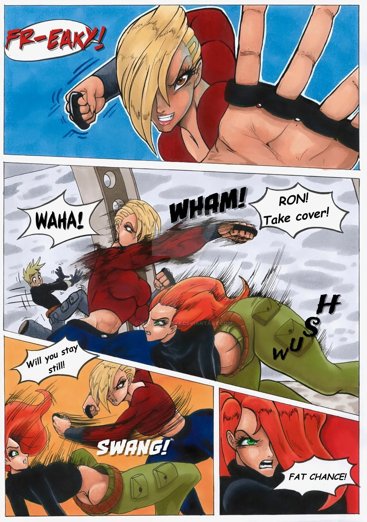 Ron Stoppable and His New Pets porn comic picture 7