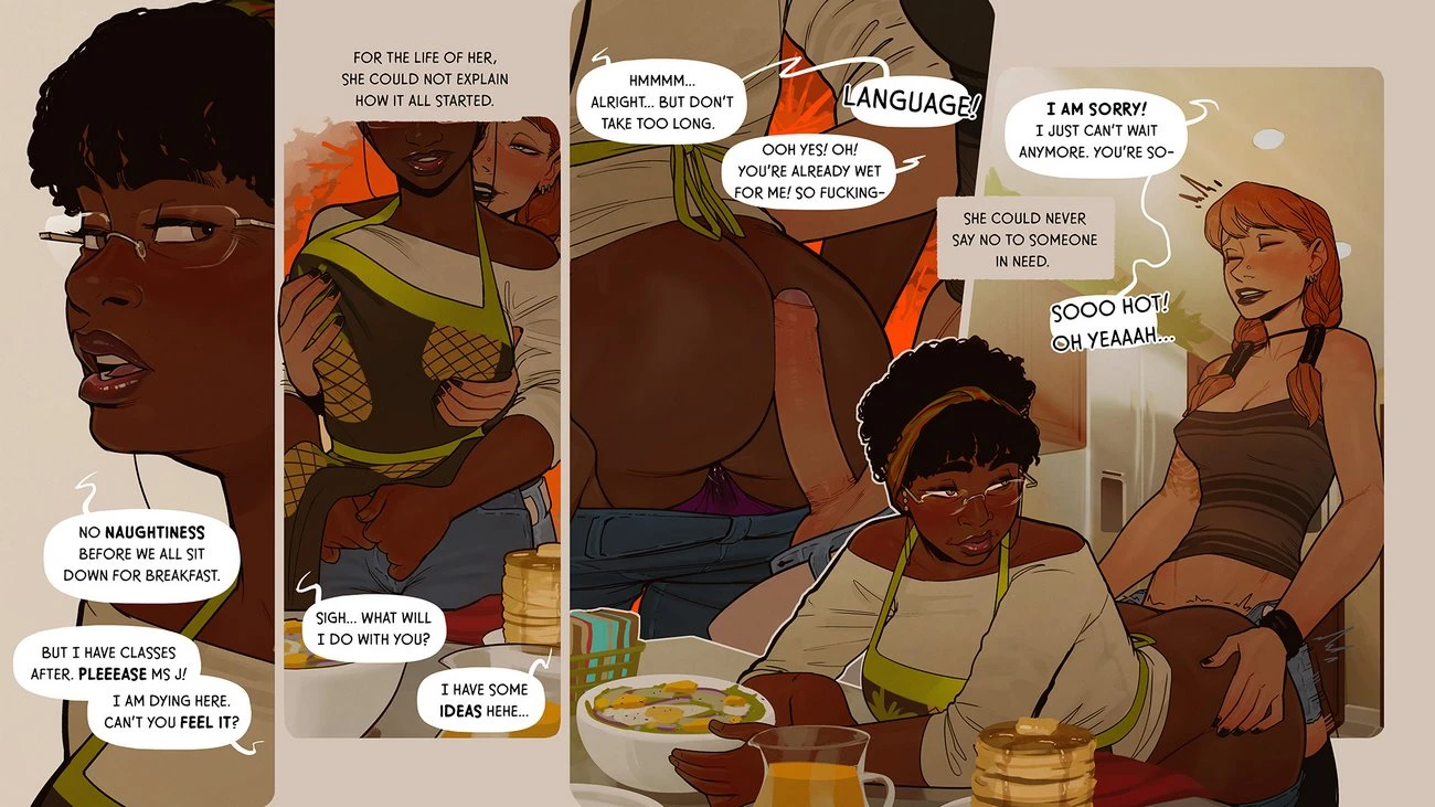 Room and board porn comic picture 2