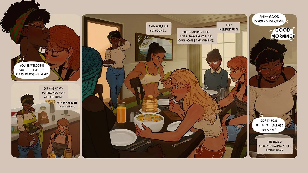 Room and board porn comic picture 5