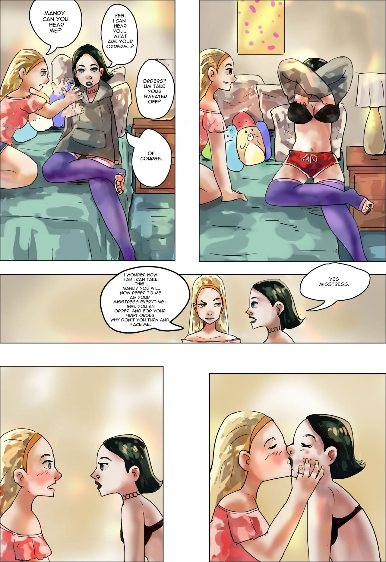 ROOMATES HYPNOSIS porn comic picture 2