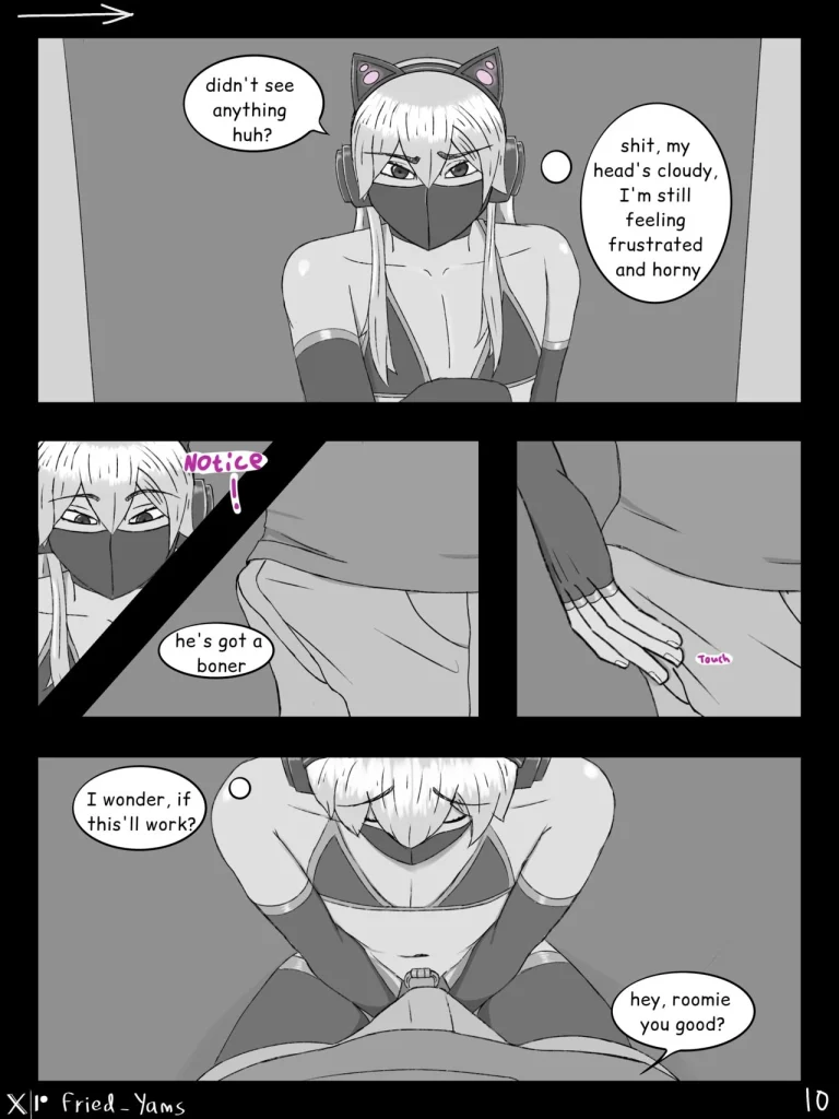 Roommates porn comic picture 10