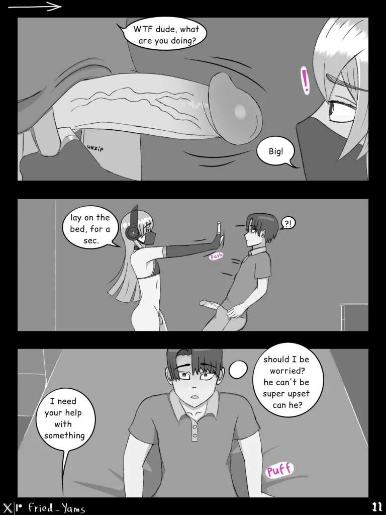 Roommates porn comic picture 11
