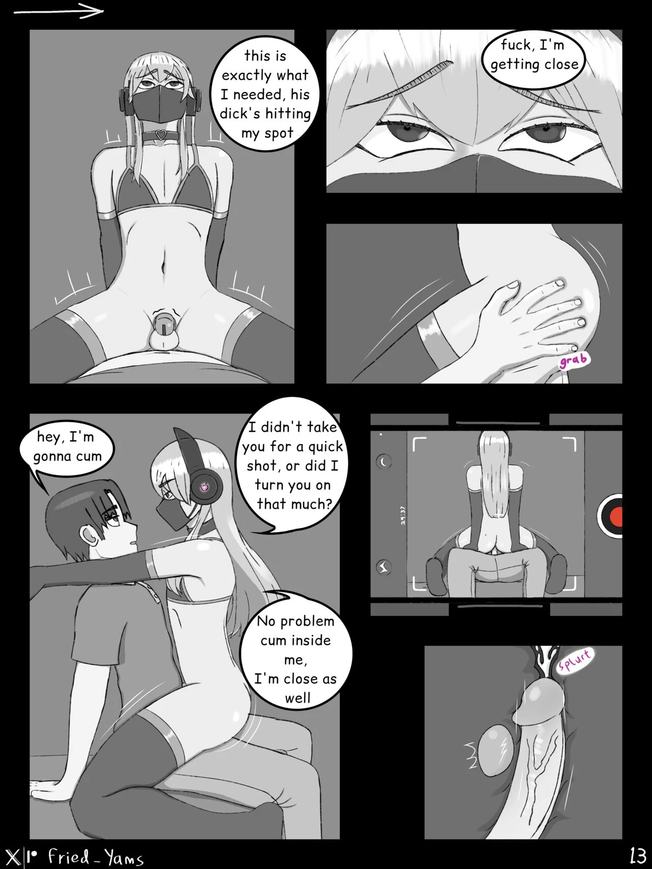Roommates porn comic picture 13