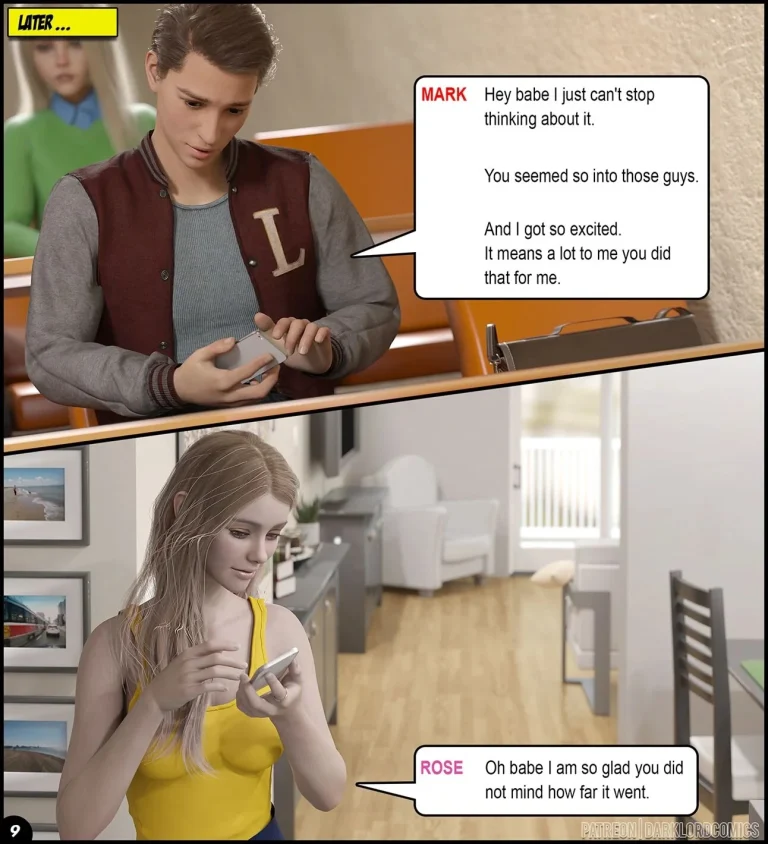 Rose In The Hood 3 porn comic picture 10