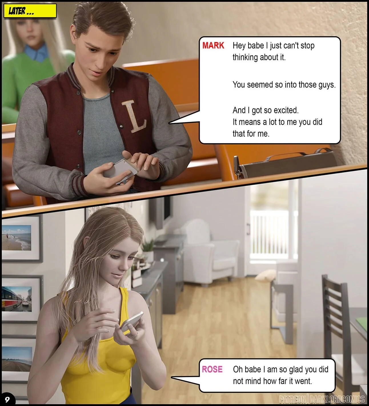 Rose In The Hood 3 porn comic picture 10