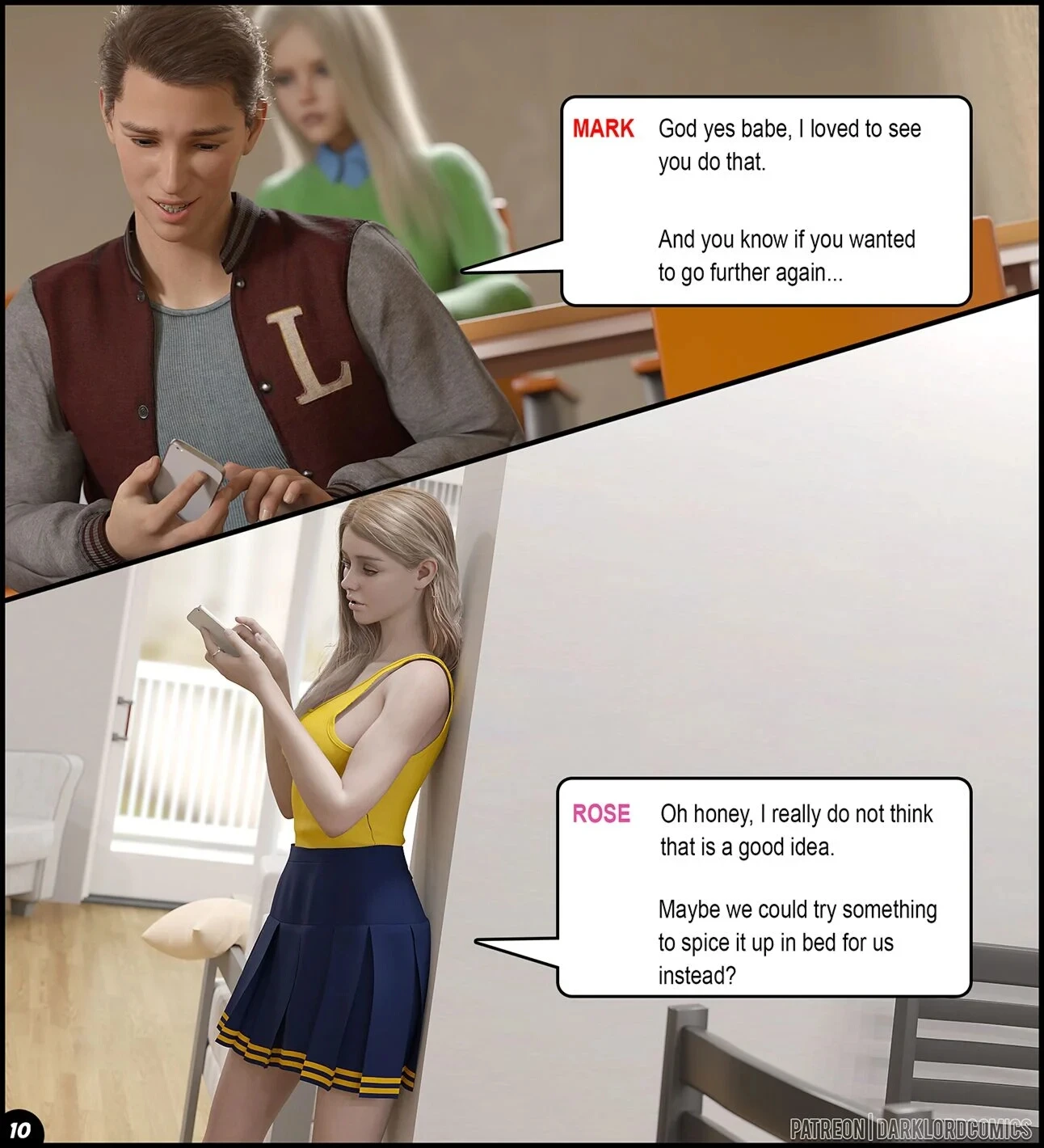 Rose In The Hood 3 porn comic picture 11