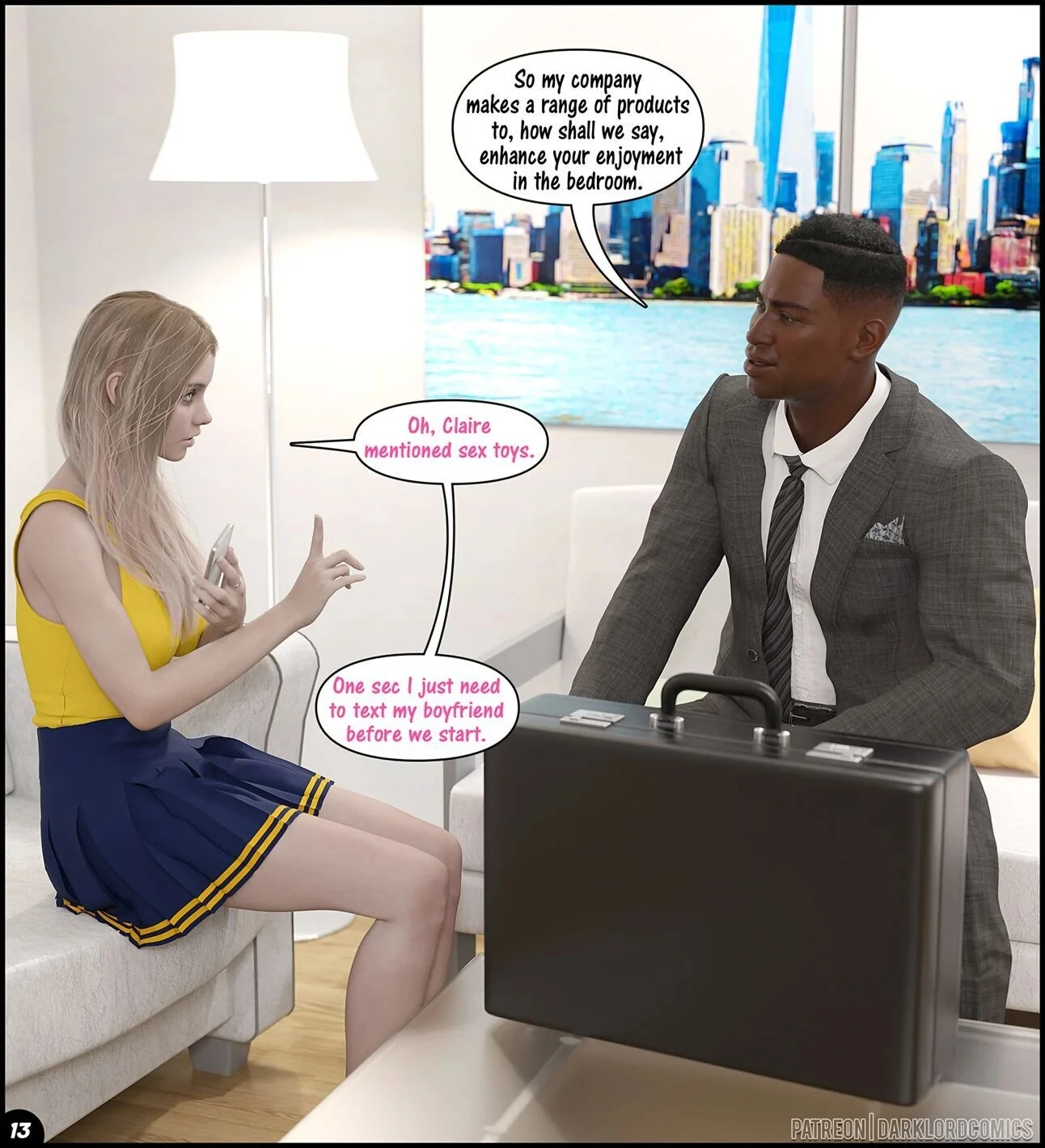 Rose In The Hood 3 porn comic picture 14