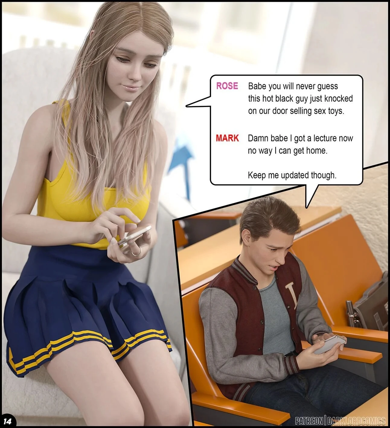 Rose In The Hood 3 porn comic picture 15