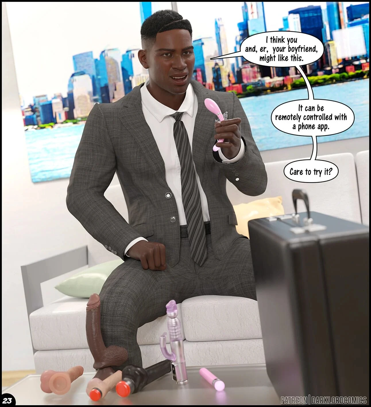 Rose In The Hood 3 porn comic picture 24