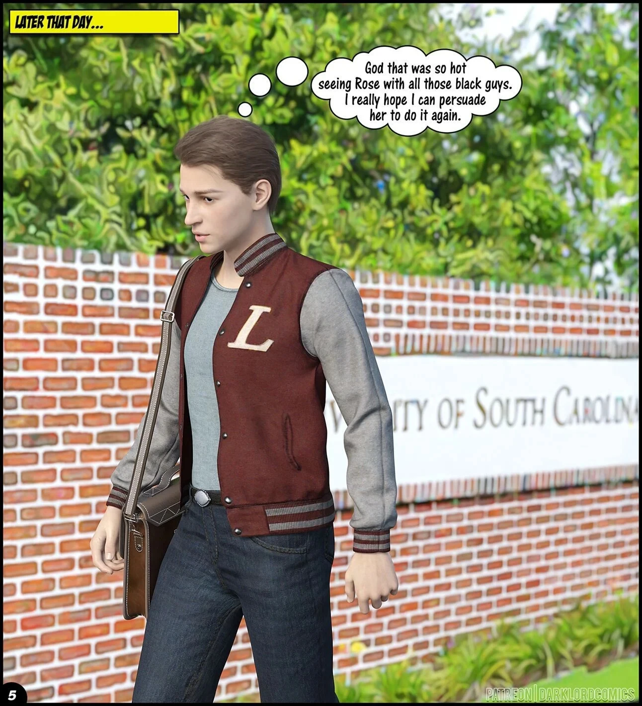 Rose In The Hood 3 porn comic picture 6