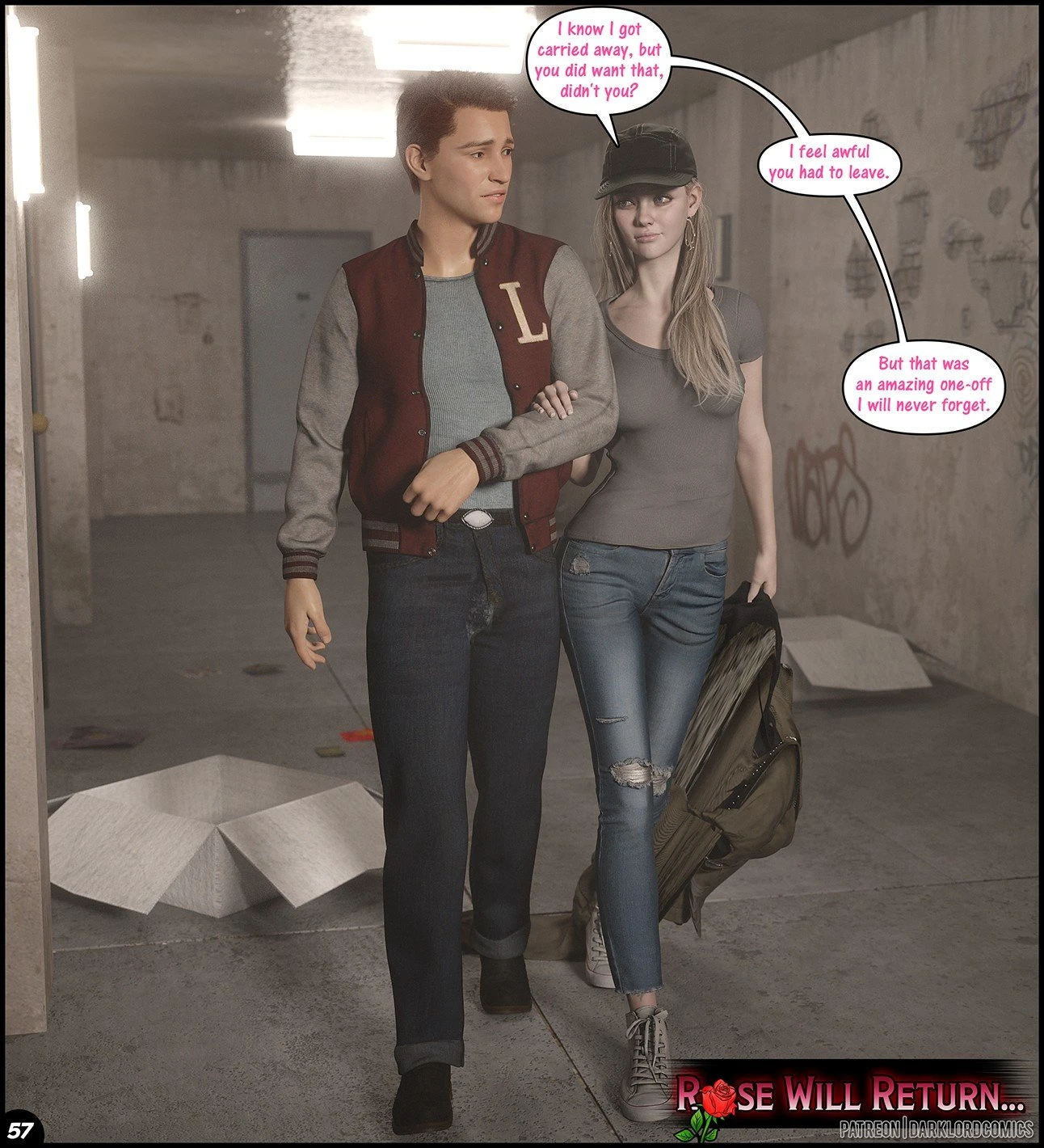 Rose in the Hood - Chapter 2 porn comic picture 58