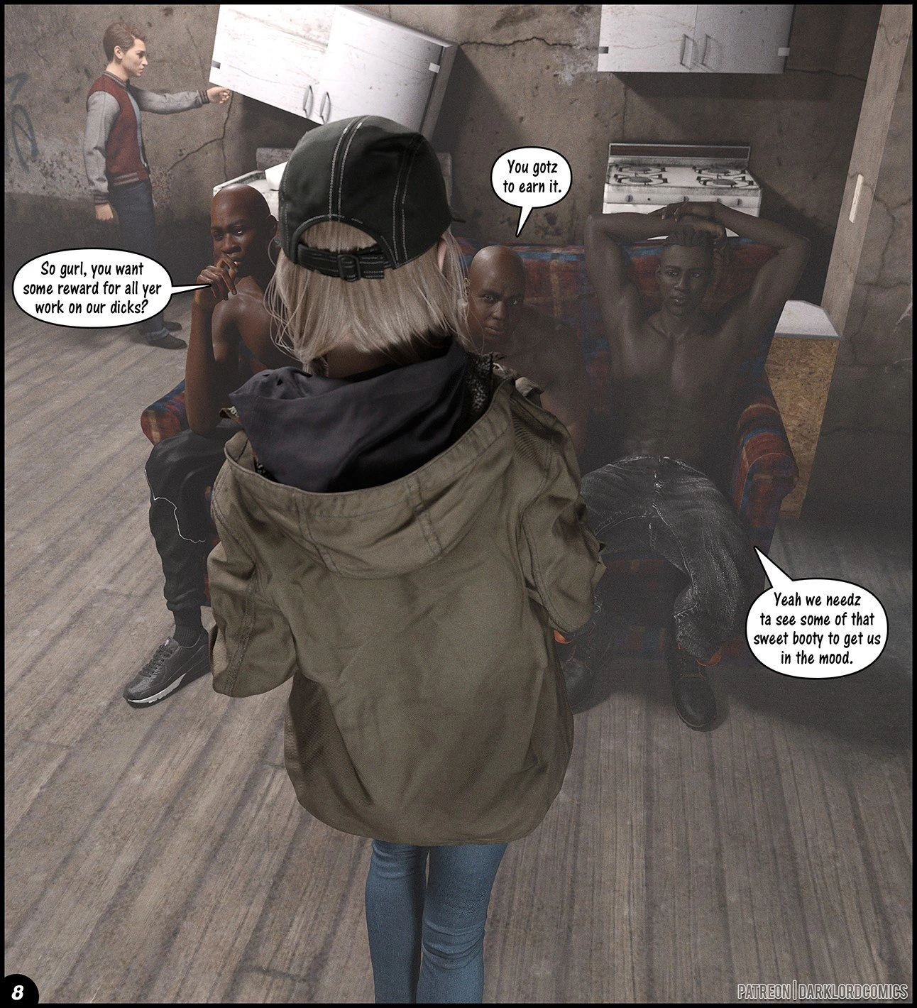 Rose in the Hood - Chapter 2 porn comic picture 9