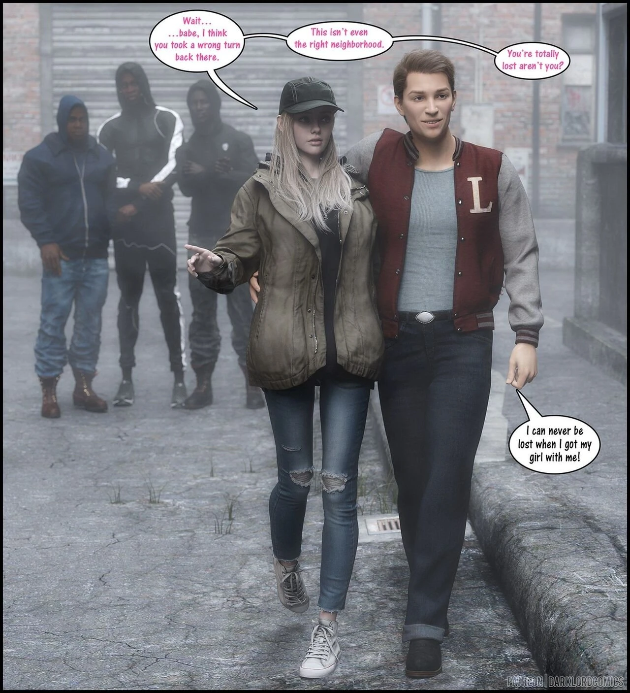 Rose In The Hood porn comic picture 1