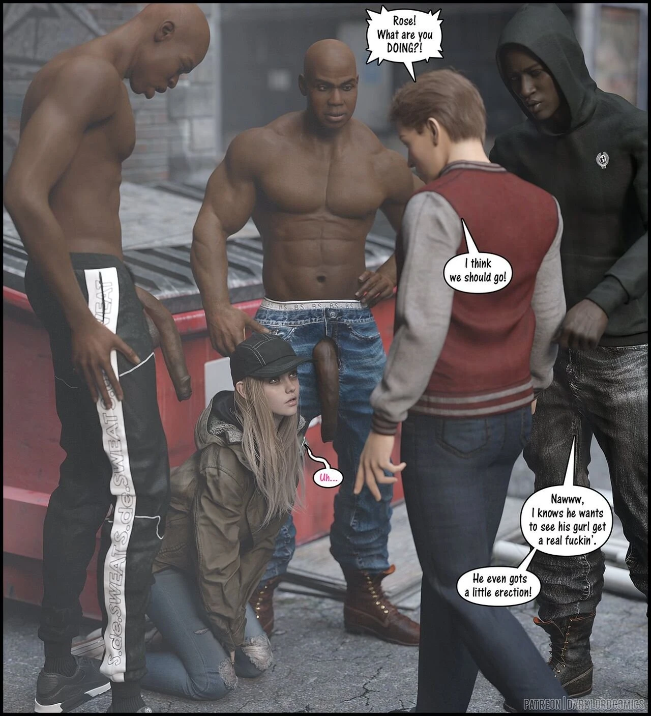 Rose In The Hood porn comic picture 17