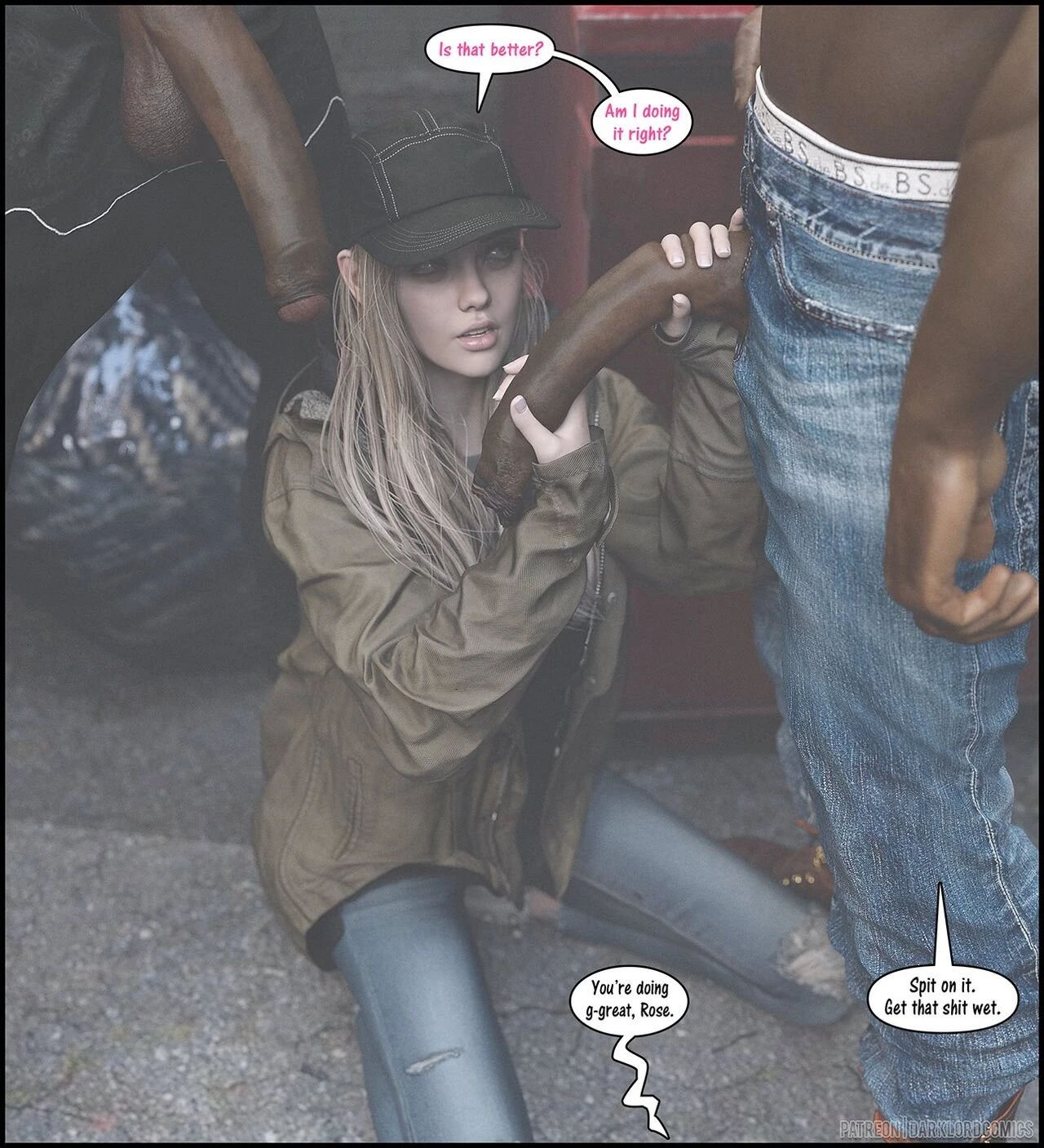 Rose In The Hood porn comic picture 27