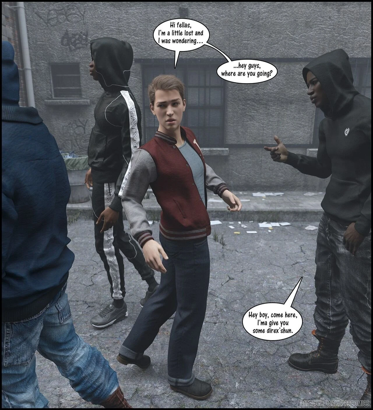 Rose In The Hood porn comic picture 3