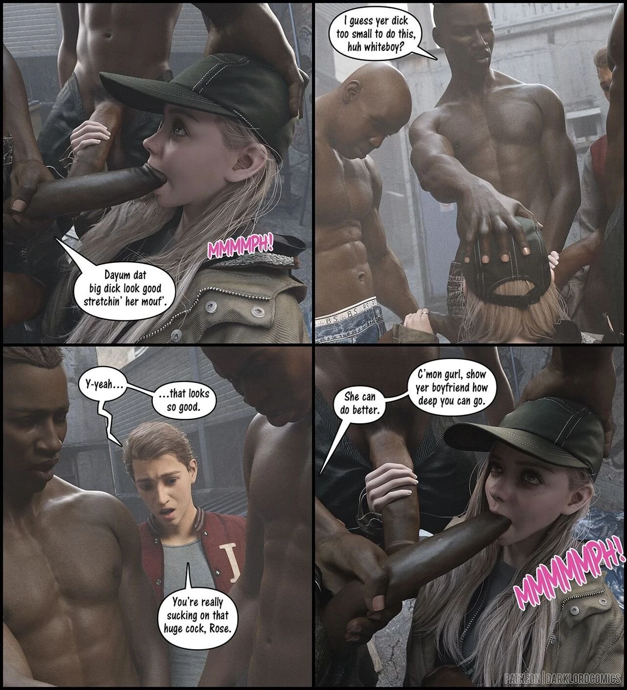 Rose In The Hood porn comic picture 34