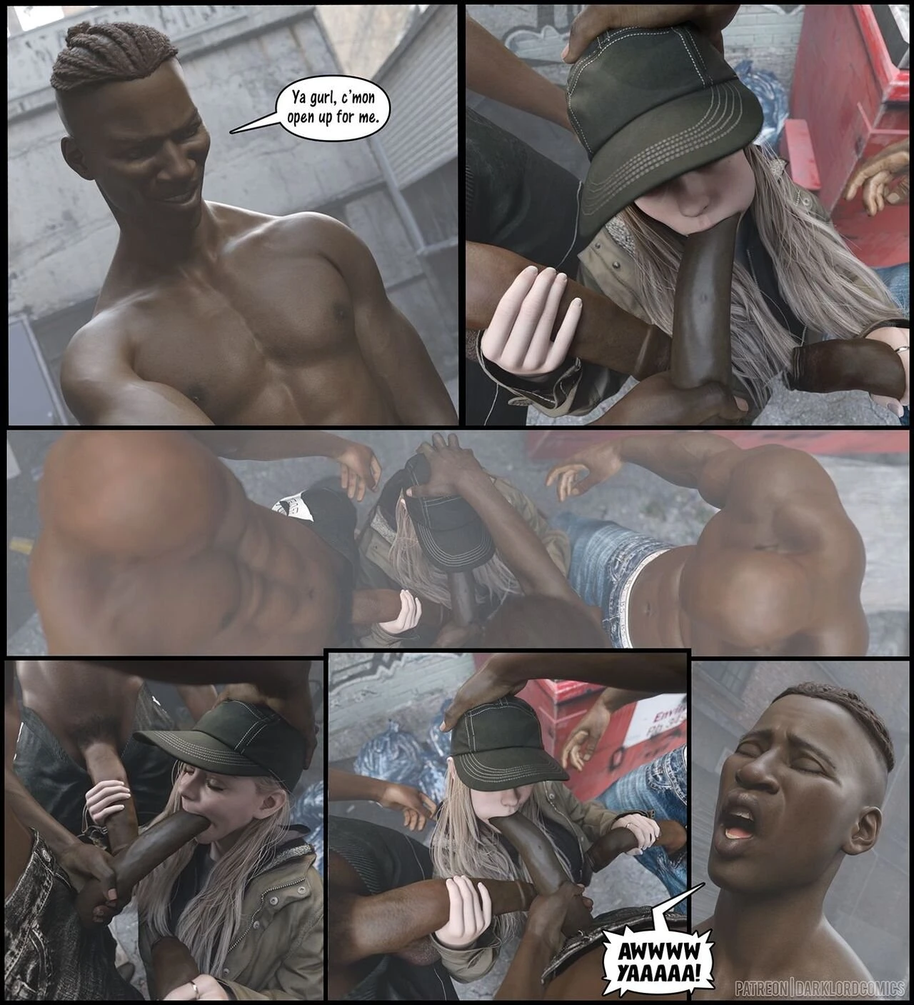 Rose In The Hood porn comic picture 35