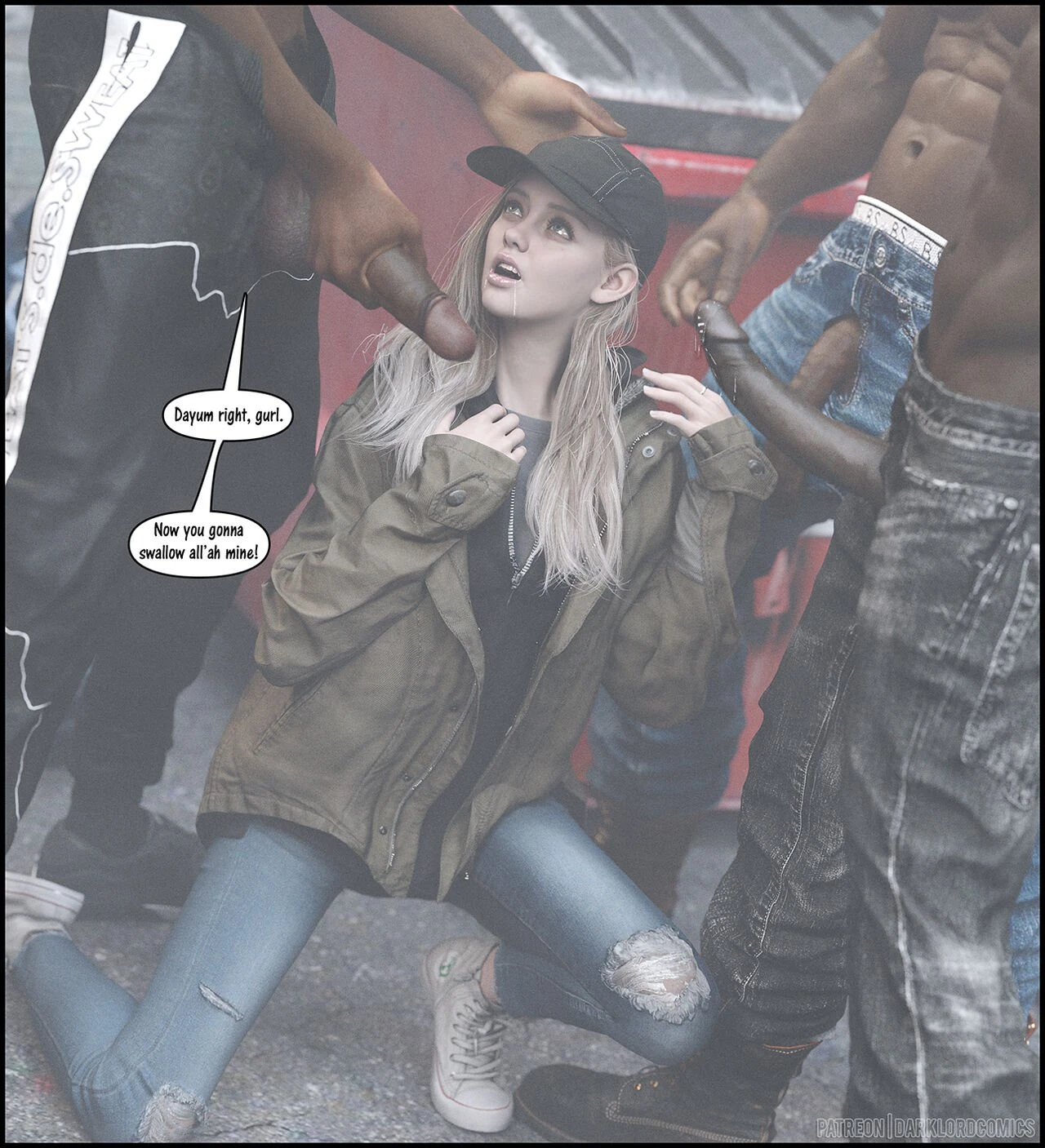 Rose In The Hood porn comic picture 39