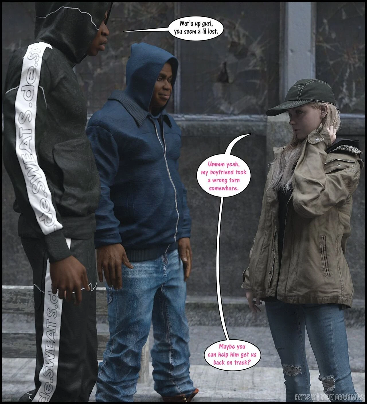 Rose In The Hood porn comic picture 4