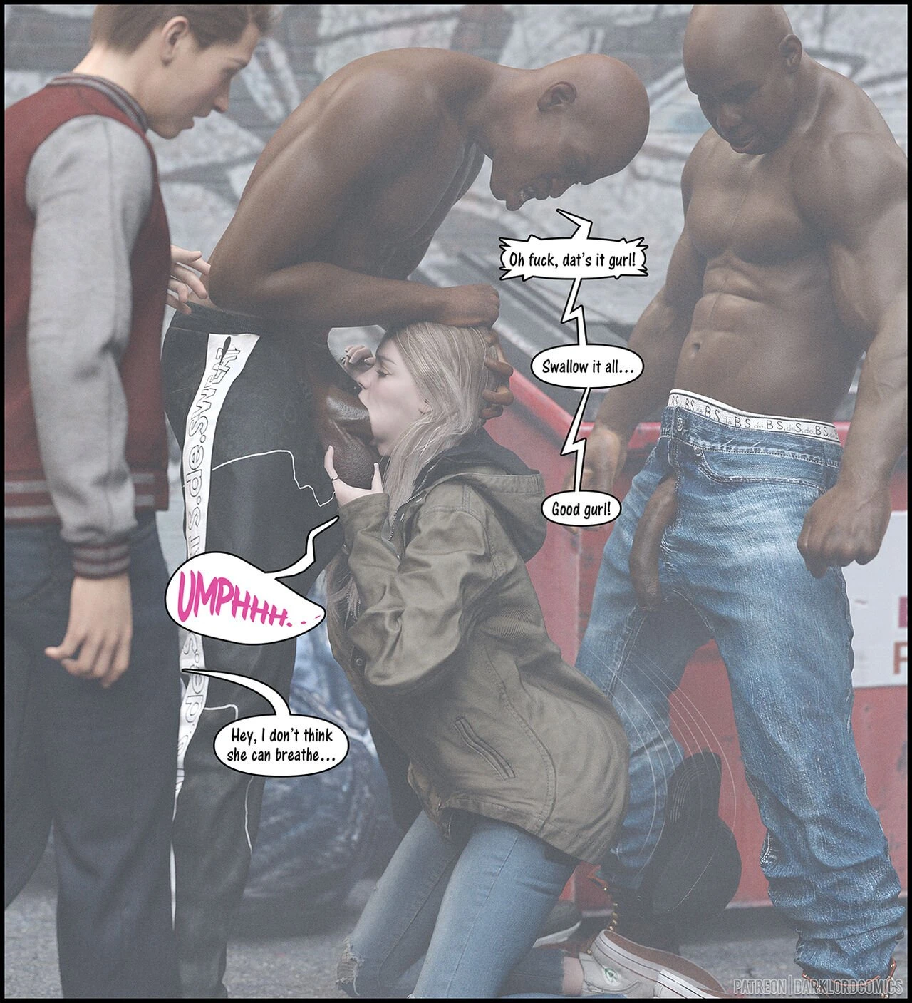 Rose In The Hood porn comic picture 45