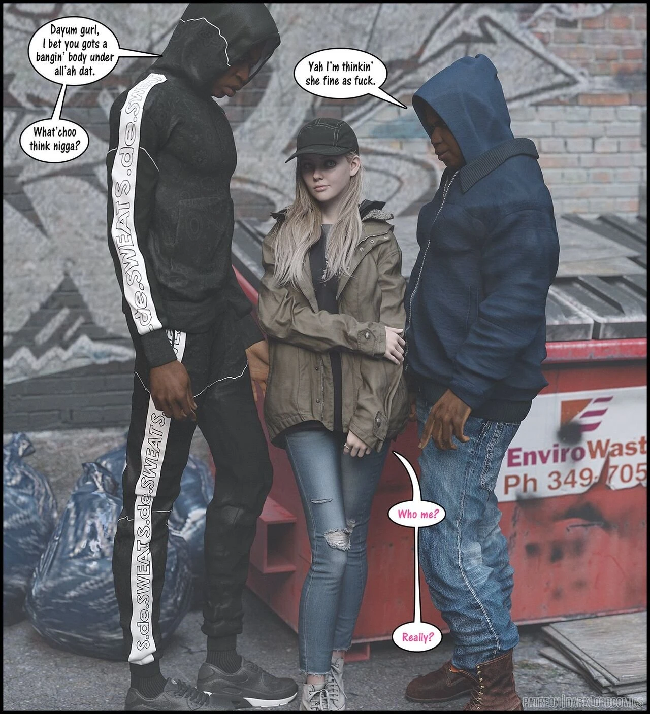 Rose In The Hood porn comic picture 6